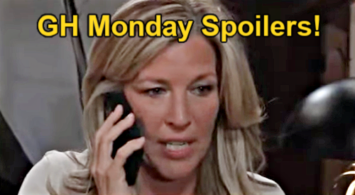 General Hospital Spoilers: Monday, March 11 – Carly’s Arrest Threat – Jason’s Mess Gets Worse – Jake Lands in Trouble