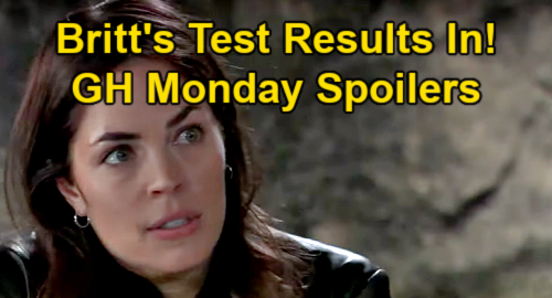 General Hospital Spoilers: Monday, May 24 – Britt’s Test Results – Cyrus Sends Peter to Spy on Sasha - Nina Plays with Fire