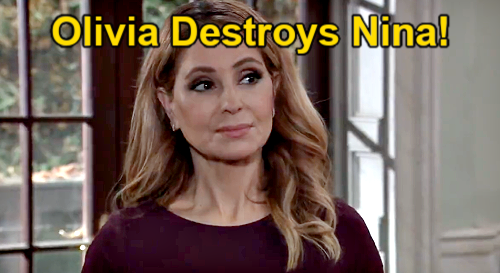 General Hospital Spoilers: Olivia's Surprise SEC Exposure Destroys Nina – Change of Heart About Keeping Ned's Secret?