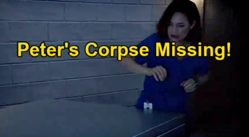 General Hospital Spoilers: Peter's Corpse Missing - Finn & Liz Confused Over Empty Freezer Discovery?
