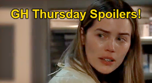 General Hospital Spoilers: Thursday, December 16 – Brook Lynn & Chase Strip Down – Sasha Cries to Sonny