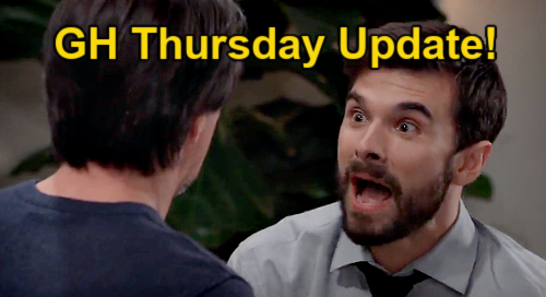 General Hospital Spoilers: Thursday, February 10 Update – Chase Loses It – Liz & Finn’s Bailey Shock - Peter Fears Maxie’s Trick
