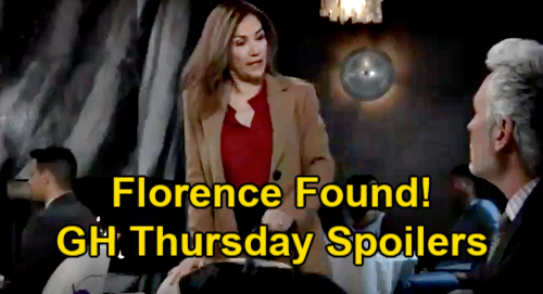 General Hospital Spoilers: Thursday, February 18 – Sonny's Identity News – Jackie Finds Florence – Nina Reports Carly & Jax