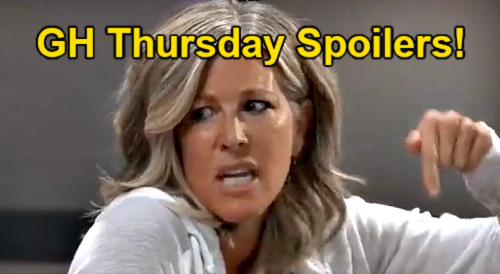 General Hospital Spoilers: Thursday, March 31 – Carly Reacts to Nina Invasion – Trina’s Courtroom Drama – Michael’s Legal Action