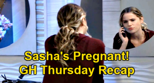 General Hospital Spoilers: Thursday, May 13 Recap – Sasha Pregnant – Britt Rejects Puerto Rico Plan – Sonny Botches Break-In