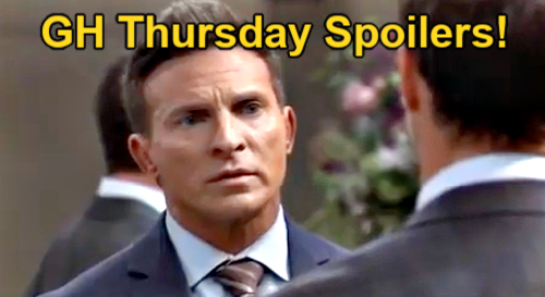 General Hospital Spoilers: Thursday, May 16 Jason & Drew Face Off, Sonny Questions Natalia’s Exit, Tracy to the Rescue