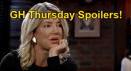 General Hospital Spoilers: Thursday, November 11 – Nina’s Prison Question for Sonny – Carly’s Bad Timing – Liz’s Franco Problem
