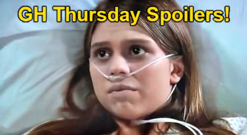 General Hospital Spoilers: Thursday, November 9 – Eddie’s Underwater Crisis – Olivia Panics – Charlotte Spills to Valentin