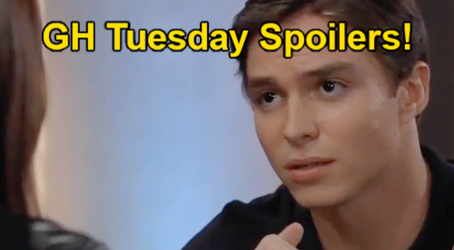 General Hospital Spoilers: Tuesday, April 19 – Harmony’s Cover-Up – Drew & Michael Trade Confessions – Britt Quizzes Spencer