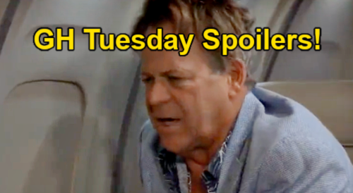 General Hospital Spoilers: Tuesday, August 31 – Scott Tossed from Plane, Obrecht Hostage – Joss’ Surprise Sonny Clue
