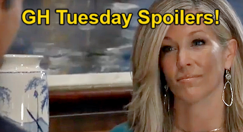 General Hospital Spoilers: Tuesday, February 1 – Luke Haunts Tracy – Maxie’s Surprise Date – Ned & Olivia’s Mayhem