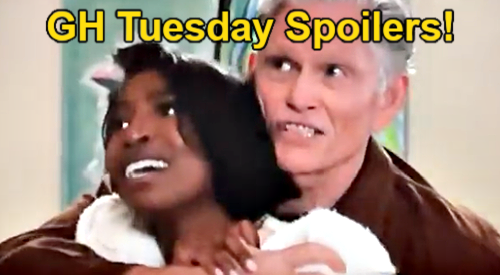 General Hospital Spoilers: Tuesday, October 31 – Cyrus Takes Trina Hostage – Charlotte’s Risky Wish Granted – Sonny’s Promise