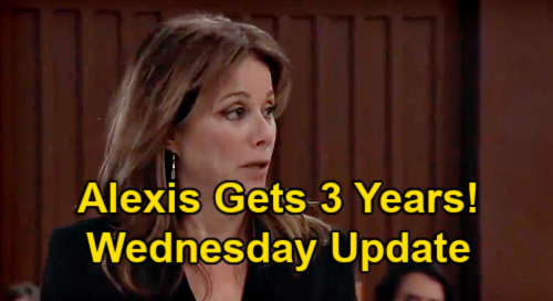 General Hospital Spoilers: Wednesday, March 31 Update – Alexis’ Three-Year Prison Sentence – Carly Fights Back