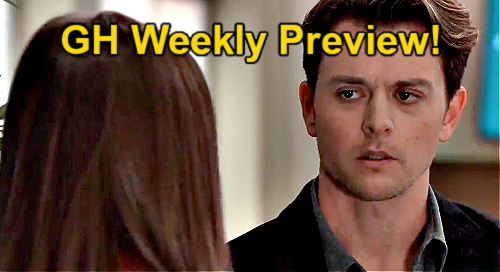 General Hospital Spoilers: Week of February 28 Preview - Michael & Willow Suspect Harmony - Drew Meddles - Stella Blusters