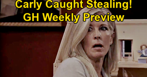General Hospital Spoilers: Week of January 19 Preview - Carly Caught Stealing Pendant - Olivia Busts Ned – Jason Armed & Ready