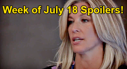 General Hospital Spoilers: Week of July 18 – Carly’s Party Derailed – Austin’s Mystery Man Meeting – Britt’s Disastrous Date