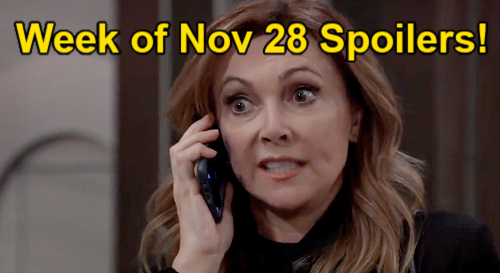 General Hospital Spoilers: Week of November 28 – Heather Webber Returns – Holly’s Total Panic – Spencer & Nik Face Off