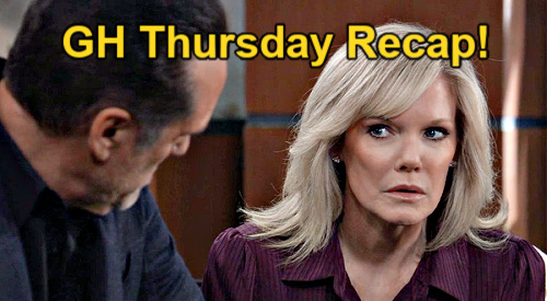 General Hospital Thursday, May 23 Recap- Dex Decides No Sonny Charges, Ava’s Secret Move Against Alexis