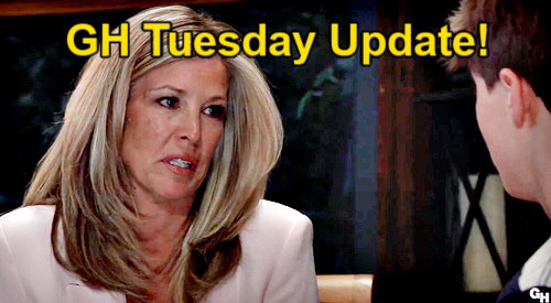 General Hospital Tuesday, May 6 Update: Carly’s Discovery, Kristina’s Reality Check, Rocco Apologizes