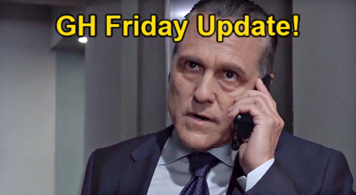 General Hospital Update: Friday, April 28 – Sonny’s SOS Call – Victor’s Enemy Ambush – Diane Defends Carly