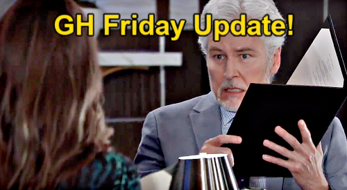 General Hospital Update: Friday, September 15 – Nervous Encounters, Departure Announcement & Special Requests