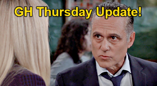 General Hospital Update: Thursday, May 4 – Sonny’s Warning Scares Nina – Dex’s Second Thoughts – Island Blowup Countdown