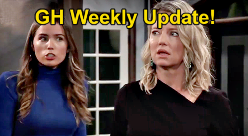 General Hospital Week of July 14 Update: Sasha Stuns Nina – Natalia’s Messy Memorial – Jason Faces Curveball