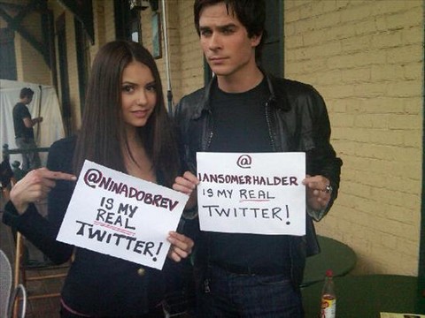 Ian Somerhalder and Nina Dobrev Marriage Announcement on Twitter?!
