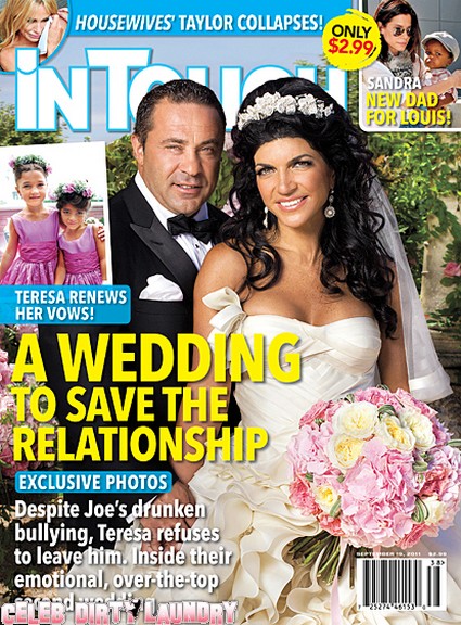 In Touch: Teresa and Joe Giudice: A Wedding To Save Their Marriage