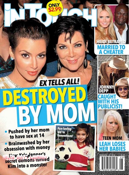 Kim Kardashian Was Destroyed By Her Mother Kris Jenner (Photo)