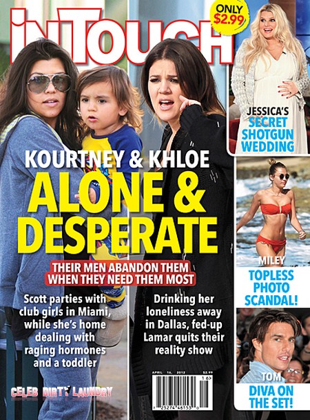 Kourtney Kardashian Abandoned And Khloe Kardashian Hits The Bottle