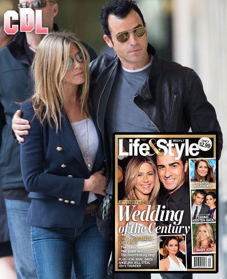 Jennifer Aniston and Justin Theroux Plan their Dream Wedding: All the Romantic Details!
