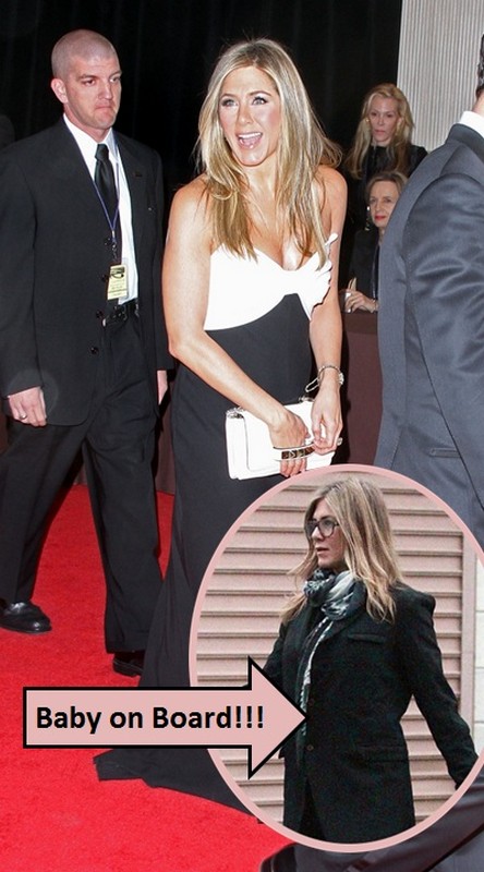 Is Pregnant Jennifer Aniston’s Baby Bump Hiding Under This Coat? (Photos)
