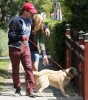 Jon Hamm And Jennifer Westfeldt Take His Junk And Their Dog For A Walk (Photos) 0402