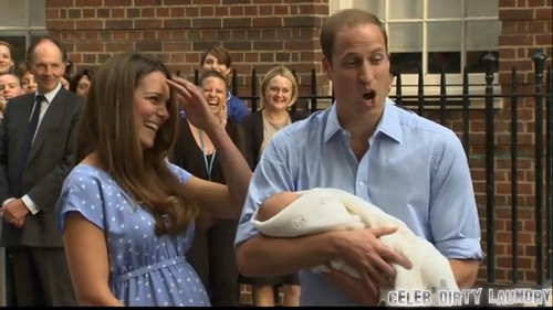 Royal Baby and Kate Middleton's First Appearance - Prince Charles Claims Baby Will Be Out "In A Minute"