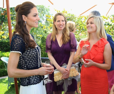 Kate Middleton Relying On Reese Witherspoon For Baby Advice 0307