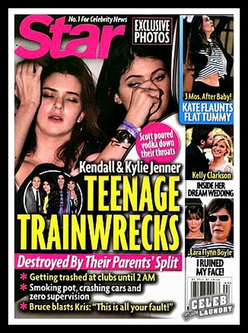 Kendall and Kylie Jenner Twitter Rant Denies Drug Use and Vodka Drinking - Claims They Don't Party! (PHOTOS)