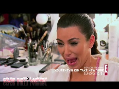 Kim Kardashian Breaks Down In Crocodile Tears On TV (Video)