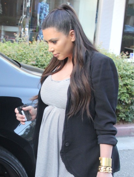 Kim Kardashian C-Section Plans - Is This Why She's Refusing To Give Birth In Front Of Cameras? 0531