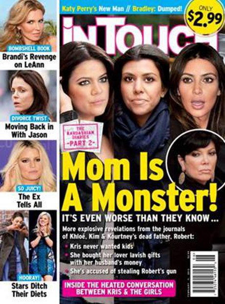 Kris Jenner Revealed as a Vicious, Abusive Monster in Robert Kardashian's Secret Diaries!