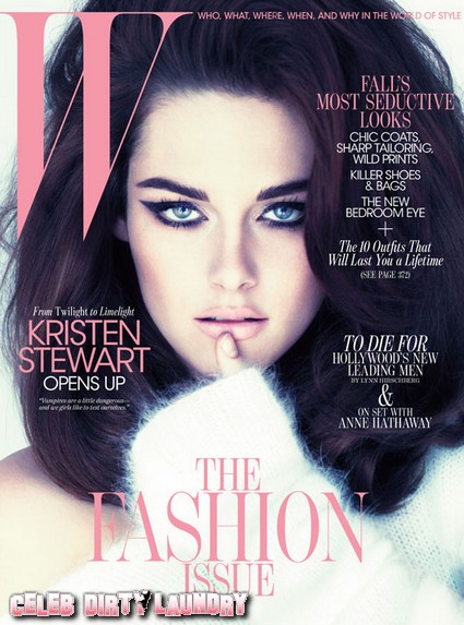 Kristen Stewart Shoots Cover of W Magazine