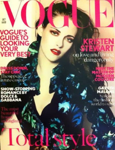 Kristen Stewart Talks Love And Living Dangerously in Vogue UK (Photo) 0903