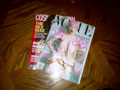 Lady Gaga Covers US Vogue March 2011