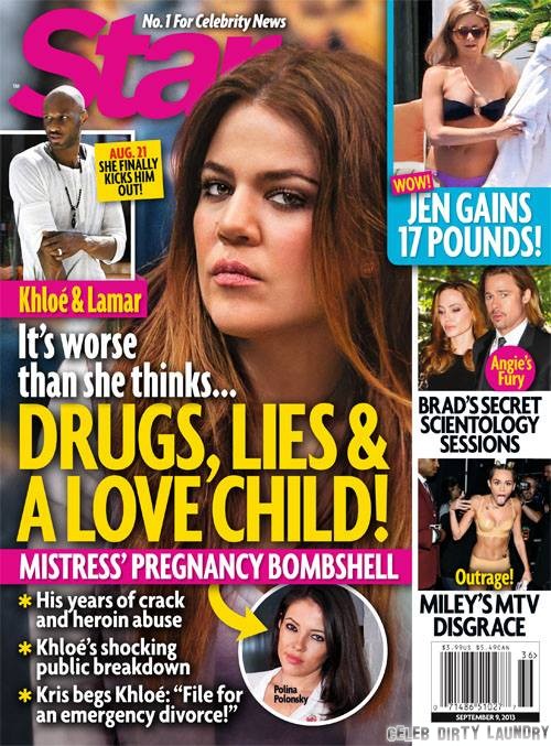 Lamar Odom and Polina Polonsky's Secret Love Child, Khloe Kardashian Furious And Devastated, Considers Emergency Divorce
