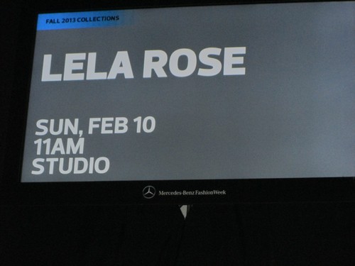 CDL Exclusive: LELA ROSE Fall 2013 Show (Photos)