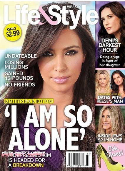 Kim Kardashian Hits Rock Bottom And Is Headed For A Breakdown (Photo)