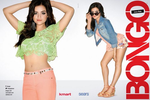 Bongo Heats Up This Spring With Pretty Little Liars Star, Lucy Hale (Photo)