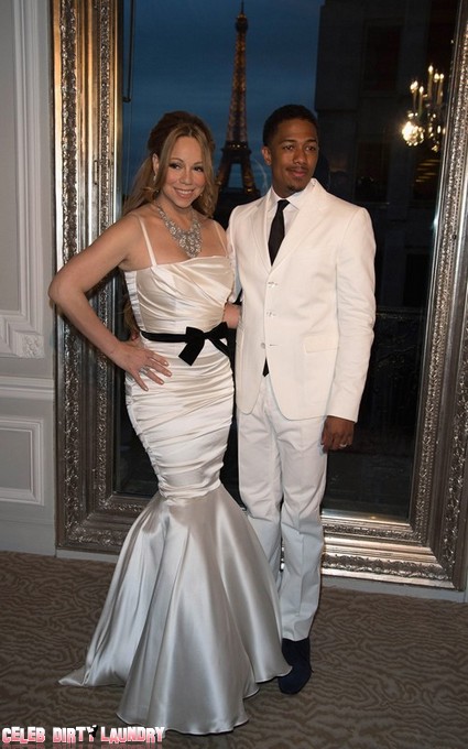 First Look : Mariah Carey And Nick Cannon Renew Their Vows AGAIN (Photos)