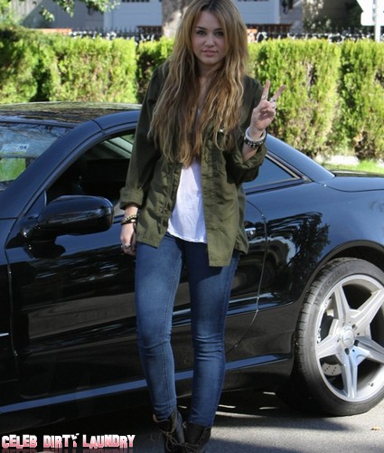 Miley Cyrus Buys Herself A New Mercedes Benz
