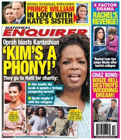 Oprah Winfrey Calls Kim Kardashian A Phony (Photo)